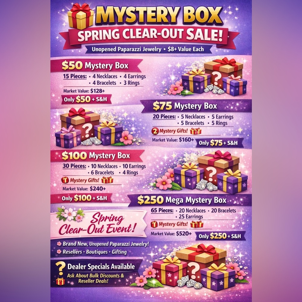 Paparazzi   Mystery  Box  Sale